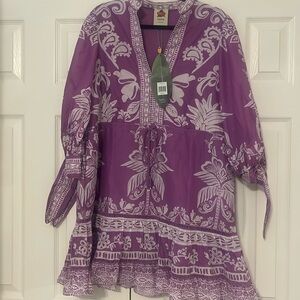 Farm Rio purple dress